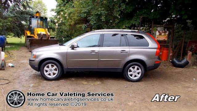 VOLVO XC90 D5 AWD (Platinum Valet) Before & After. смотреть онлайн