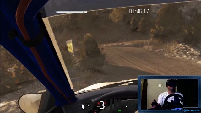 Dirt Rally [VR] League: SimRacersOnline , 2001 Subaru Impreza, Oculous Rift + Man Gears !! смотреть онлайн