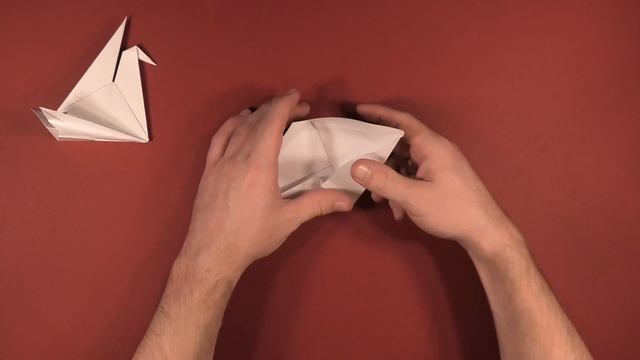 Лебедь из бумаги / Swan Origami / Оригами / A4 / Papercraft смотреть онлайн