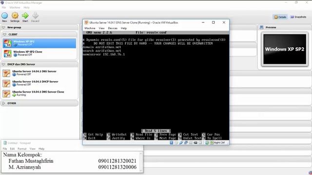 Membuat DNS Server dengan Ubuntu & Windows (Oracle VM VirtualBox) смотреть онлайн