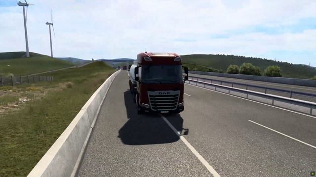 Euro Truck Simulator 2 | DAF XG 21 | Spanish Coast Line смотреть онлайн