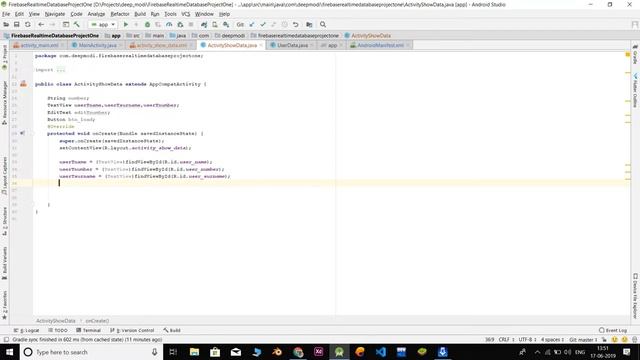 part 2 how to retrieve Data from firebase realtime database android? Firebase android studio смотреть онлайн