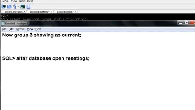 ORA-00392 error! How to clear unarchived/corrupted logfile in #oracledatabase. #oracledatabase смотреть онлайн