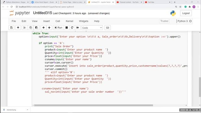 Class 43 ( 7 pm batch ) Pyodbc Delivery (foreign key) смотреть онлайн