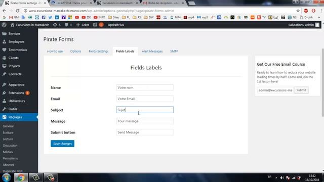 Créer un formulaire de contact WordPress avec reCAPTCHA !!! 2020 смотреть онлайн