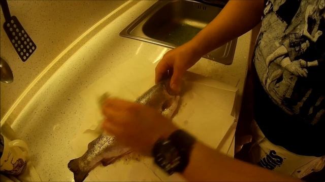 Рыба горячего копчения. смотреть онлайн