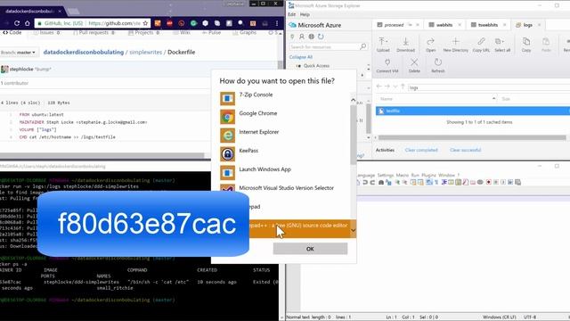 Writing to an external file volume смотреть онлайн