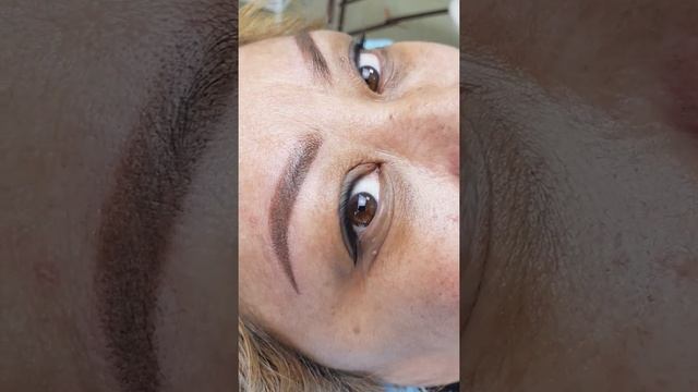 ПЕРМАНЕНТНЫЙ МАКИЯЖ сразу после процедуры. смотреть онлайн