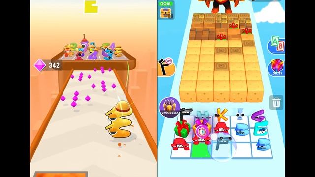 ALPHABET DROP VS ALPHABET EPIC RUSH - Battles PlayGame - iOS, Android Part 1 смотреть онлайн