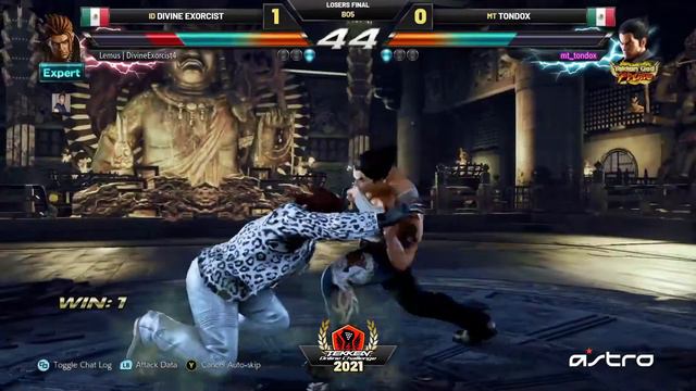 Divine_Exorcist4 (Eddy) vs. Tondox (Kazuya) - TOC 2021 Central America Masters: Losers Finals смотреть онлайн