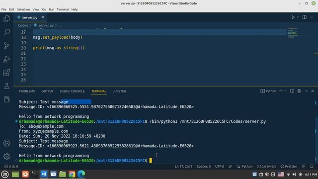 Network Programming - Lecture 8 - Email Composition and Decoding - ESU смотреть онлайн