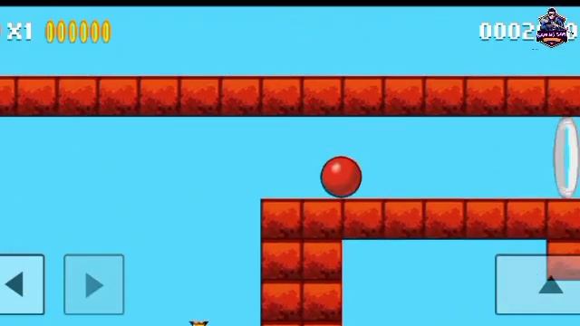 Bounce ball gameplay Android || Old mobile gaming video ?? смотреть онлайн
