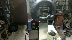Испытание самодельного вулканизатора