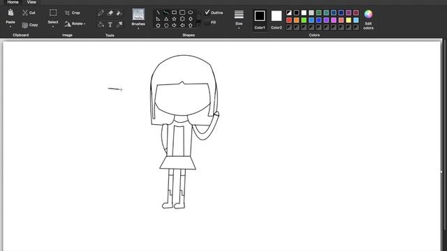 Chilla Sketch 39 - Drawing Character by me ( Paint x ) смотреть онлайн