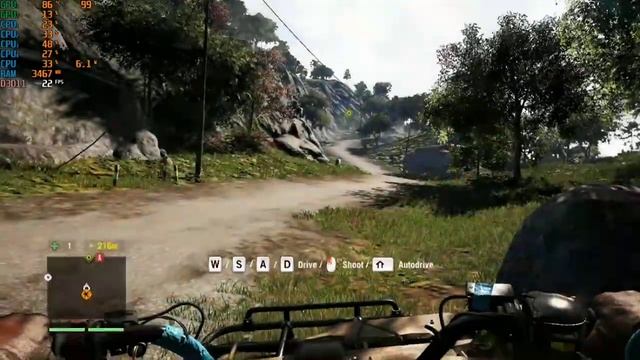 FarCry 4 on i3 6006U ,4gb ram ,AMD R5 M330 ,Fps Test. смотреть онлайн