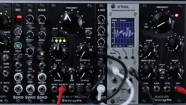 Erica Synths Black Wavetable VCO Demo