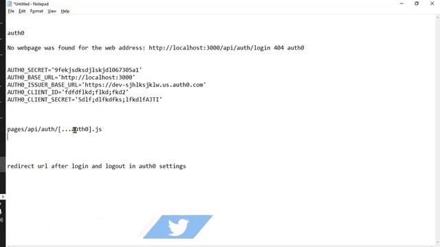 Auth0 404 error | No webpage was found for the web address http://localhost:3000/api/auth/login смотреть онлайн