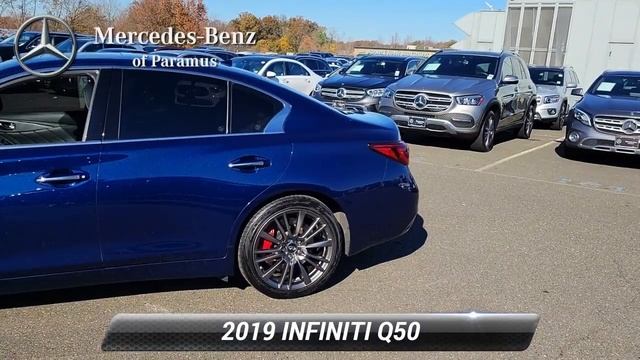 Used 2019 INFINITI Q50 RED SPORT 400, Paramus, NJ KM801147TT смотреть онлайн