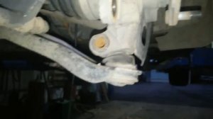 Nissan X-trail замена переднего нижнего рычага