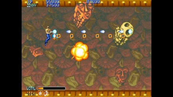 Game.Forgotten Worlds / Затерянный мир (прохождение) Mame