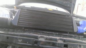 Opel Zafira A OPC / Опель Зафира А ОПЦ /  2.0 turbo intercooler / интеркулер  А1
