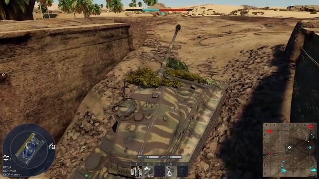 Tiger 2 (P) КОРОЛЕВСКАЯ ПУШКА в War Thunder смотреть онлайн