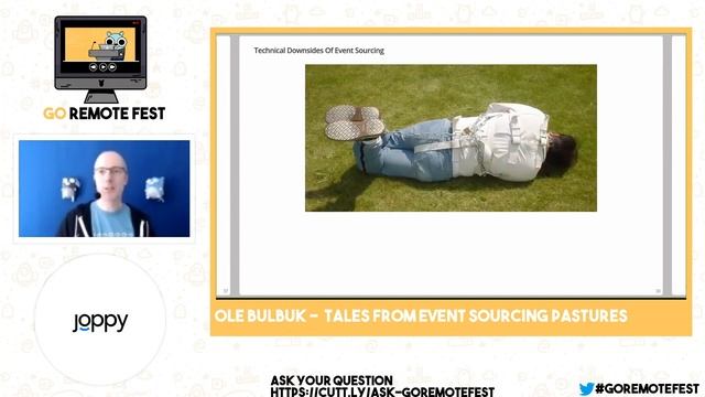 Go Remote Fest 2020: Ole Bulbuk - Tales From Event Sourcing Pastures смотреть онлайн