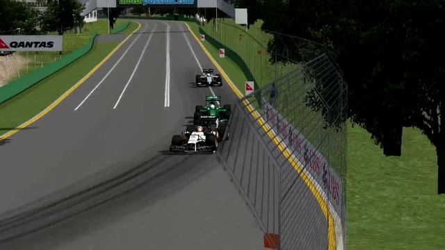 F1 2014 Highlights/ 1r GP Australia Albert Park/ rFactor смотреть онлайн