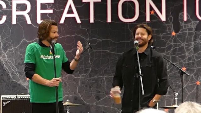 Creation DCCon 2023 J2 Gold Panel #spndc2023 #kristacon  #jaredpadalecki #jensenackles #supernatura