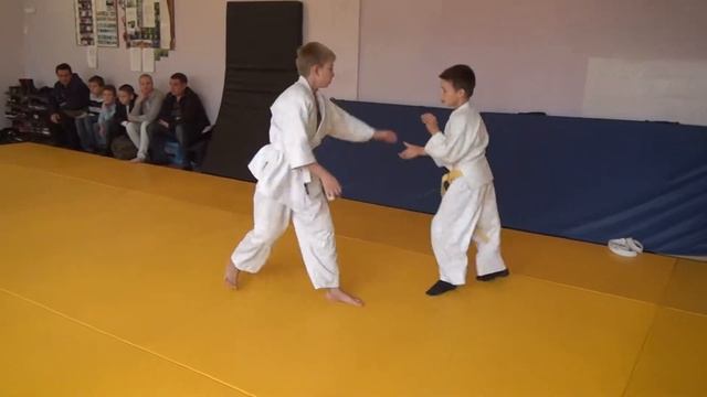 Иванов -Наухацкий . День борьбы 10 октября 2013. Дзюдо. смотреть онлайн