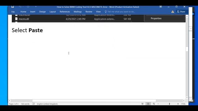 How to Solve BMW Coding Tool V2 5 MSCOMCTL Error смотреть онлайн