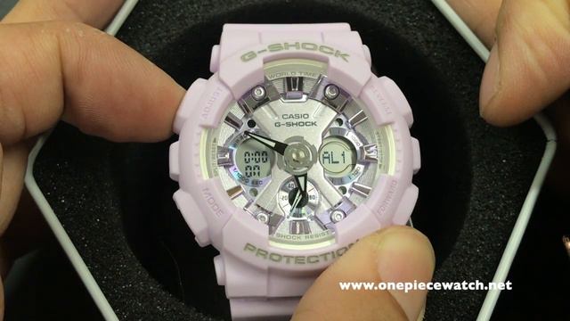 [ EP.6 ] วิธีใช้งานการดูเวลาต่างประเทศ และ การตั้งปลุก G-Shock S-series GMA-S120DP смотреть онлайн