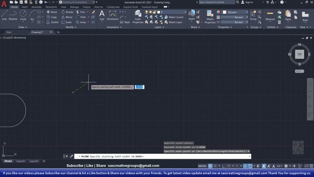 AutoCAD Tutorials: 11 AutoCAD Polyline Command | Hindi/Urdu | #Autocad 2021 | Draw Arc From Polylin смотреть онлайн