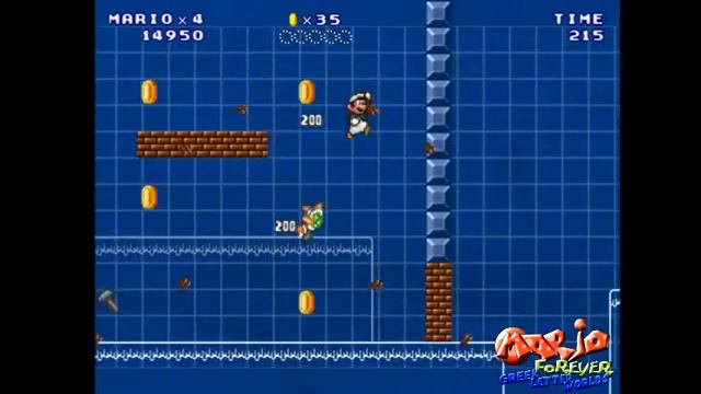 Mario Forever Greek Letter Worlds - Powerup Showcase смотреть онлайн