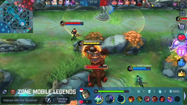 Unstoppable Monster Leomord Perfect MVP Plays! - Top 1 Global Leomord I Bonsky X Nurmawaty - MLBB смотреть онлайн