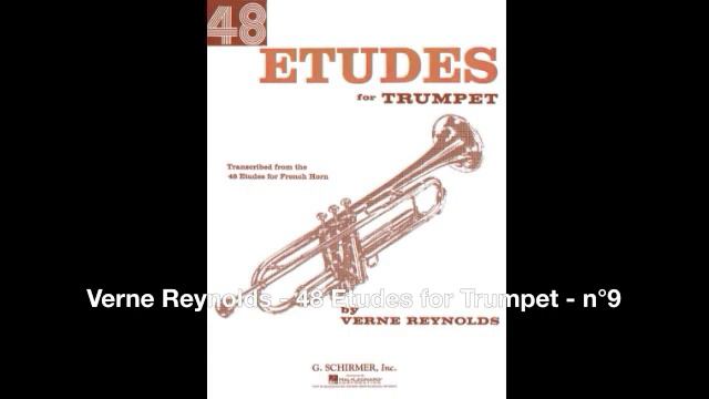 Verne Reynolds (1926-2011) - 48 Etudes for Trumpet - n°9 смотреть онлайн