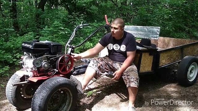 МОТОБЛОК "Ока" с двигателем Lifan 177F 9л.с. Купил не пожалел! смотреть онлайн