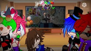 [FNaF] Security Breach react to Five More Nights[]Part 15[]FNaF 2 song[]