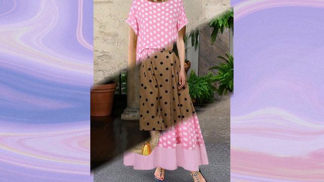 COMO COMBINAR VESTIDOS CON ESTAMADO DE LUNARES 😃 TENDENCIAS EN VESTIDOS 🤩 POLKA DOT DRESSES IDEAS смотреть онлайн