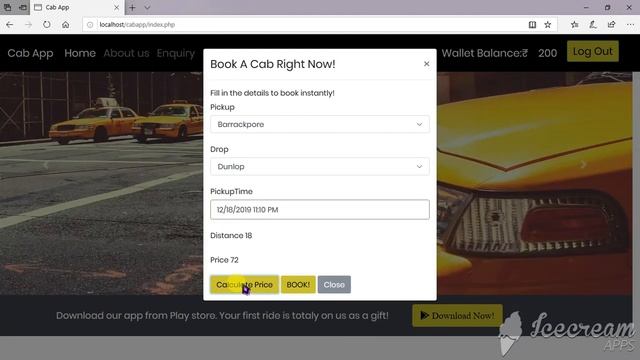Online taxi cab car booking system with PHP Mysql смотреть онлайн