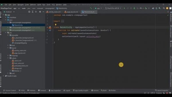 ViewPager2 in Android Studio using Kotlin | Android Knowledge