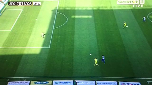 αποελ-ΑΠΟΛΛΩΝ Κύπελλο 2016 - 0-1Γκίε (Guie goal) смотреть онлайн
