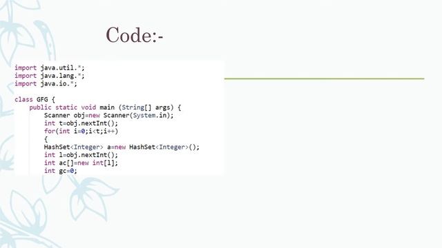 Find the repeating and the missing element in an array| JAVA смотреть онлайн