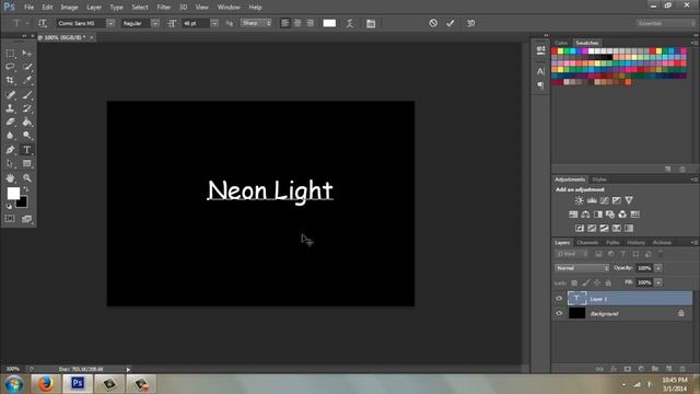 How to Add a Neon Light Using Photoshop CS6 : Photoshop CS6 & Elements смотреть онлайн