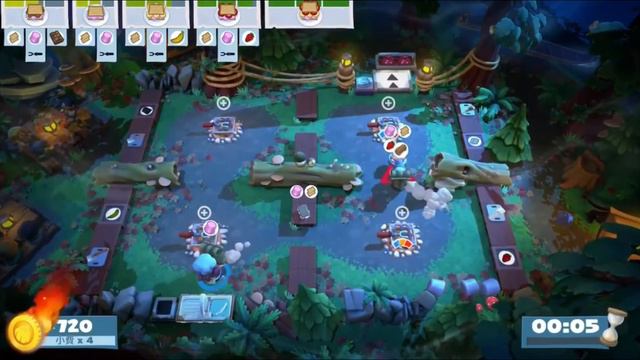 Overcooked 2 Campfire Cook Off 3-3 Unlock Kevin 3