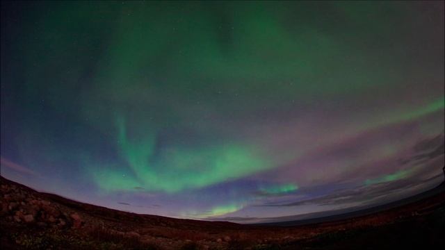 Северное сияние. Териберка (Кольский полуостров)