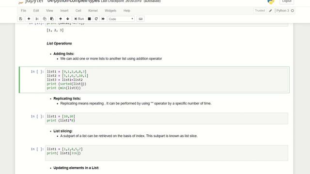04 Python Complex Types Part 1 in English смотреть онлайн