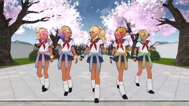 Bullies and Phone Addicts in Yandere Simulator смотреть онлайн