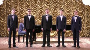 Кемерово. ЦДШИ.  Вокальный ансамбль юношей «Аккорд». Е.  Крылатов.  «Мой конь вороной»