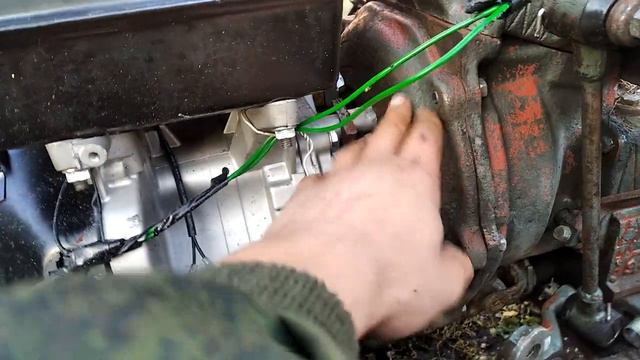 КМЗ-012 Т-012 китайский двигатель, вариант 2. смотреть онлайн